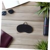 Beavorty 6pcs Black Sleep Mask for Travel and Nap Soft