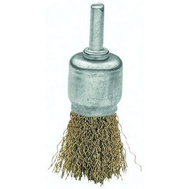 Acorn 50809-25 - Wire Wheel Brush Brass-Plated Steel, Crimped Wire