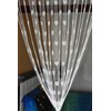 Homefab India White Heart Shape String Door Curtain (1 Pc)