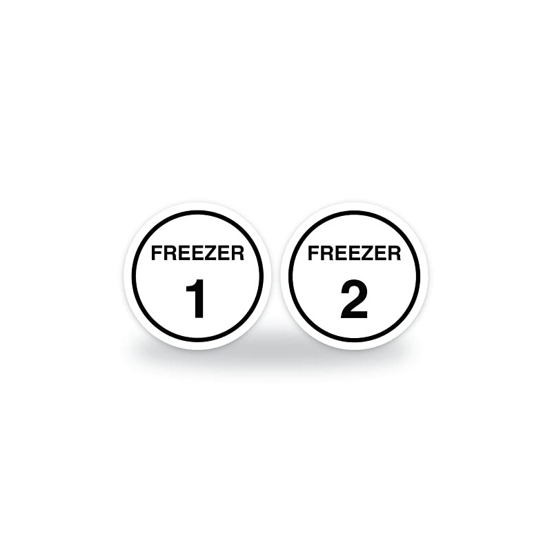 Kitchen Organizational Stickers, Kitchen Safety Signs, Waterproof, Durable 95mm Stickers