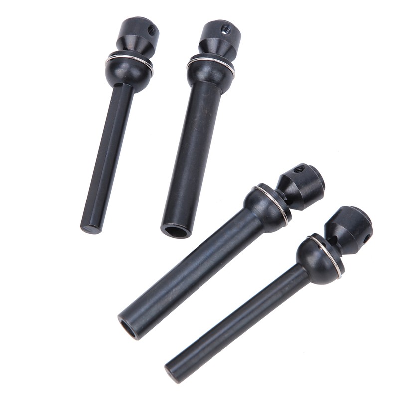 2pcs Telescopic Metal Drive Shaft Fit for SCX10 D90 RC