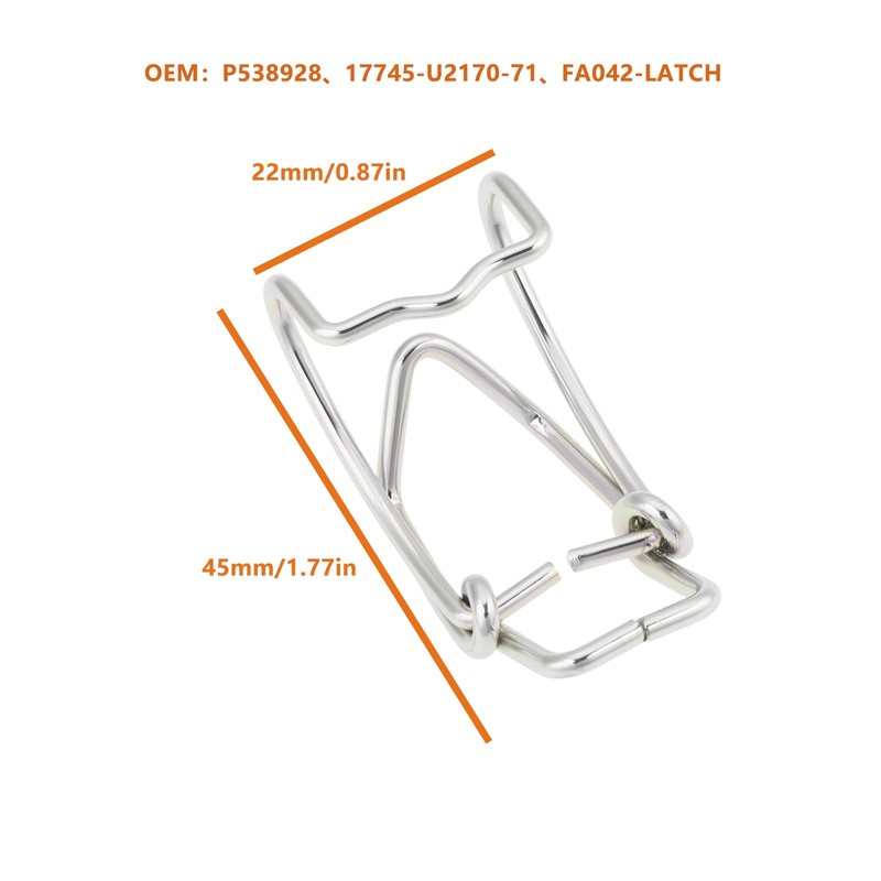 SG Store 2pcs Air Filter Cover Lock Clip P538928 Compatible