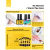 BURANO Poly Extension Gel Nail Kit, 6 Colours Nail Poly