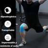 Mythya Cinta Kinesiologica para Rodilla 12 Piezas, Kinesiologia Profesional Resistente