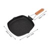 Frying Pan Outdoor Household Folding Beech Handle Energy Saving Non