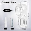 8 Pcs Curtain P Clip Blind Cord Holder Roller Shade