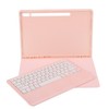 12.4in Keyboard Case 3 Adjustment Stand Detachable Pink Keyboard Case