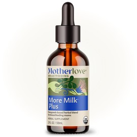 Motherlove Motherlove More Milk Plus (2 Ounce Tincture) Fenugreek-Based Lactation Supplement to Support Breast Milk SupplyUSDA Certified Organic, Vegan, Kosher, Soy-Free