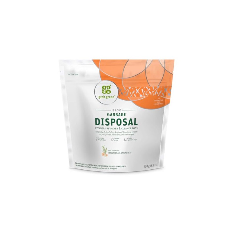 Tangerin Garbage Disposal Clean 12 CT