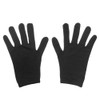 Edenswear TENCEL Kids Moisturizing Gloves with Zinc (S, Black)