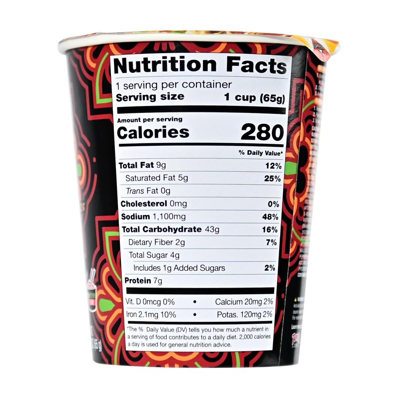 Tapatío Ramen Noodle Soup, Birria Flavored - Microwaveable Cup, 2.29