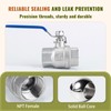 SKLSSVF 2 Inch NPT Ball Valve 2 Pack, Female to