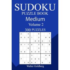 300 Medium Sudoku Puzzle Book