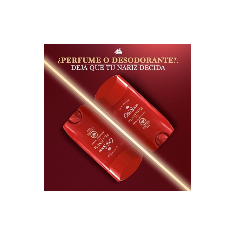 Old Spice Barra Desodorante Premium Platinum De 85 g
