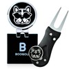 BooGolf Golf Golf Marker, Magnet, Green Fork Set, Recommended by