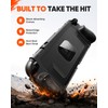 Switch 2 Grip Case, Dockable Protective Cover with Screen Protector