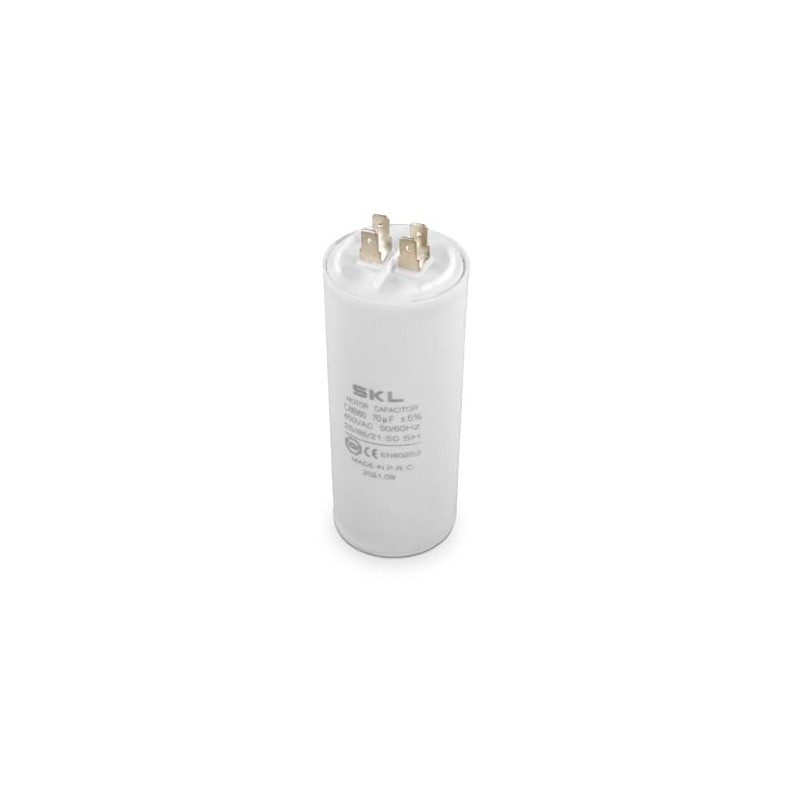 DEKAROX Universal Capacitor 70µF 450V Diameter 50 x 120 mm