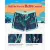 SURF CUZ Mens Swim Trunks with Compression Liner 5" Swimming