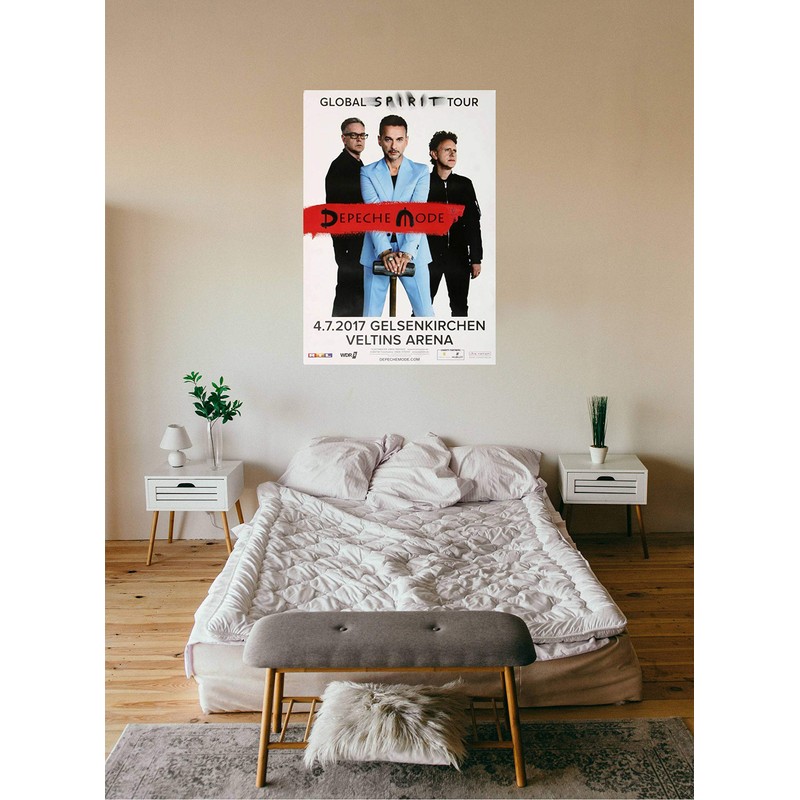 Depeche Mode Global Spirit Gelsenkirchen 2017 Concert Poster / Premium
