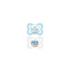 MAM Αir Soother with Latex Teat 2-6 Months 2 Pieces