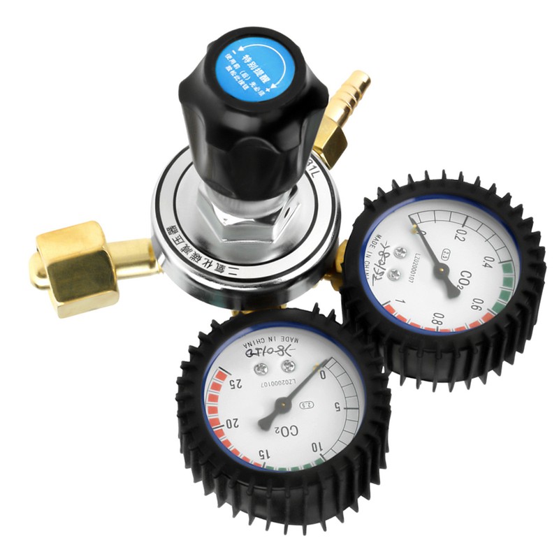 CO2 Gas Bottle Regulator Carbon Dioxide Welding Pressure Reducer G5/8