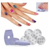 Salon Express Kit Estampado Decoracion Uñas Beautycare Salon Express