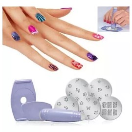 Salon Express Kit Estampado Decoracion Uñas Beautycare Salon Express