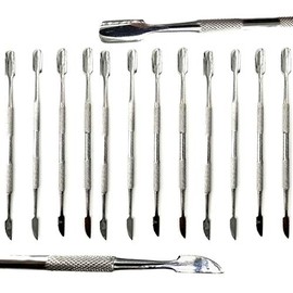 Manicure Pedicure Fingernail Dead Skin Remover Cuticle Pusher Stainless Steel Toe Nipper Nail Clipper Cutter Ingrown Pedicure New Cuticle Pusher Remover Trimmer Great for Nail Salon