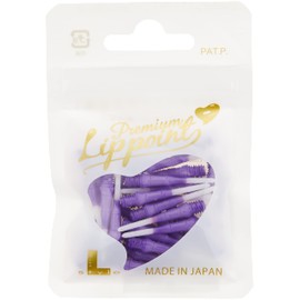Elstyle Premium Lip Point Tip Dyed Purple 30pcs