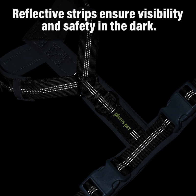 Plutus Pet No Pull Dog Harness, Adjustable Nylon Harness with