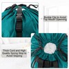 BeeGreen Laundry-Bag-Portable-Backpack, Mars Green Nylon Drawstring -Laundry Backpack Heavy Duty