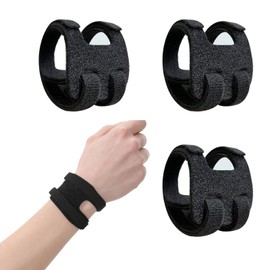 4PCS Adjustable Wrist Brace, Breathable Sports Support Strap, Left and Right Hand, for TFCC Tears, Exercise, Yoga