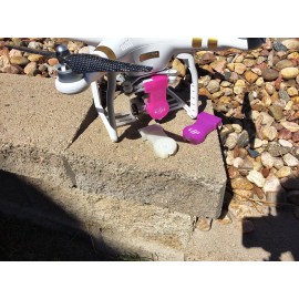 DJI Phantom 3 Natural to RED Gimbal Lock UV Color Changing