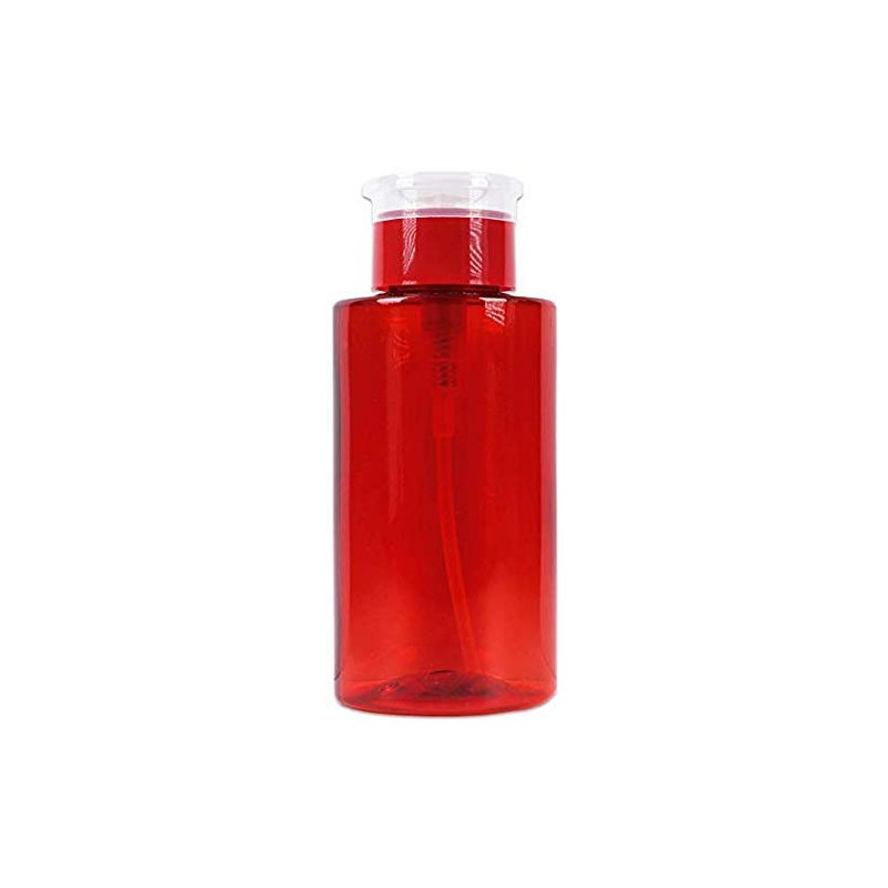 Beauticom. 10oz PANA Red Push-Down Dispenser Bottle - 1 Bottle