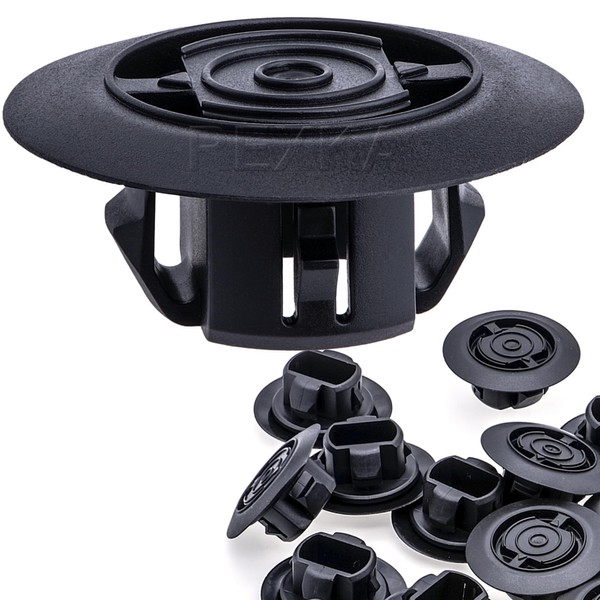 Rexka 10pcs Rocker Molding Retainer Clips Nut 90467-22014 for Toyota