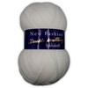 2 Pack of White 7F76-100g Double Knit Wool for Knitting