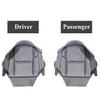 NLQR Front Both Sides Bottom Replacement Seat Covers Compatible with
