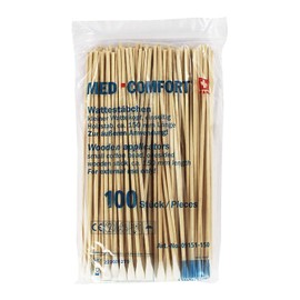 MED-Comfort® Wattestäbchen 09151-150 einseitiger, kleiner Kopf - 100 Stück 150mm lang