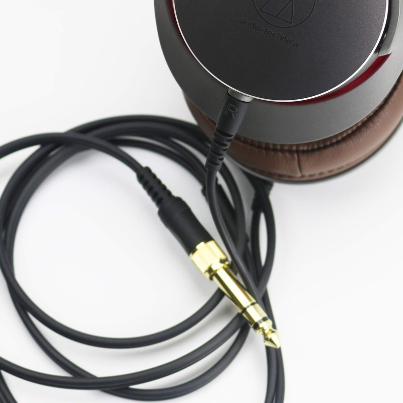 Replacement Audio Upgrade Cable Compatible with Audio-Technica ATH-MSR7b, ATH-SR9, ATH-ESW990H,
