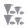 Folding Funnel Mini Folding Funnel Set Telescopic Funnel Set of