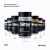 Hemway Silver Holographic Glitter Shaker, 120g Multi Size Glitter