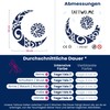 Tattwo.me Temporary Tattoos for Adults and Children 2 Weeks Waterproof