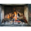 TAFIEDA Fireplace Log Holder. 18 Inches Heavy Duty Solid Steel