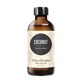 Edens Garden Coconut CO2 Essential Oil- 100% Pure Premium Grade, Undiluted, Natural, Therapeutic, Aromatherapy, The Best for Diffuser, Skin, Face, Hair 118 ml (4 fl oz)