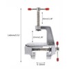 Mini Bench Vise Small Table Clamp Universal Drill Press Vise