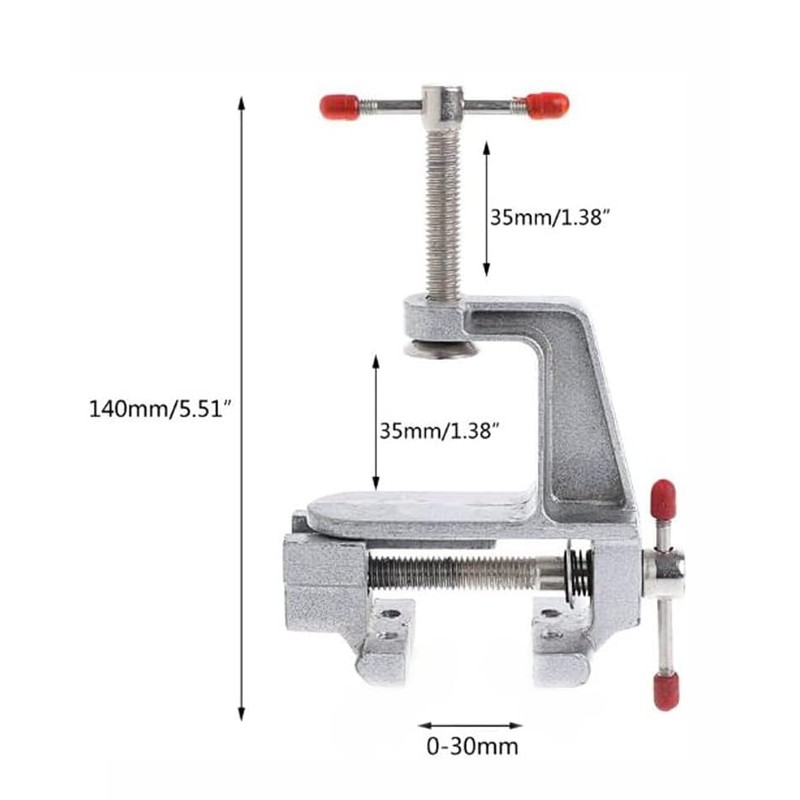 Mini Bench Vise Small Table Clamp Universal Drill Press Vise