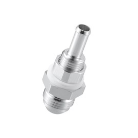 Motoforti Car 8AN Male Flare Bulkhead to 5/16" Hose Barb Fuel Tank Adapters Long-lasting