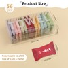 56 Pcs Compressed Towels,Portable Compressed Towel Tablets,Reusable Thicker Face Towels,Super
