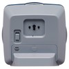 Seiko Clock Tabletop Clock Blue Metallic - Body Size: 10.8×11.0×6.0cm