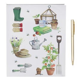 Lesser & Pavey The Leonardo Collection Green Fingers Notebook & Pen For Notes | Daily Memo For Office Use As 2025 Diary | Ideal Journals For Women & Men | Lovely Journal For 2025 Planner